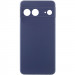 Чехол Silicone Cover Lakshmi Full Camera (AA) для Google Pixel 8 (Синий / Midnight blue)