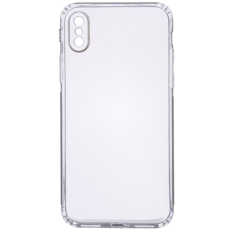 TPU чехол GETMAN Clear 1,0 mm для Apple iPhone X / XS (5.8")