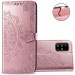 Фото Кожаный чехол-книжка Art Case с визитницей для Samsung Galaxy A71 (Розовый) на vchehle.ua