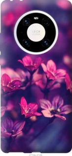 

Чохол Пурпурні квіти на Huawei Mate 40 Pro 1173830