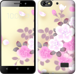 Чехол Японские цветы для Asus ZenFone 4 Max ZC520KL