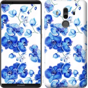 

Чехол Голубые орхидеи для Huawei Mate 10 Pro 725286