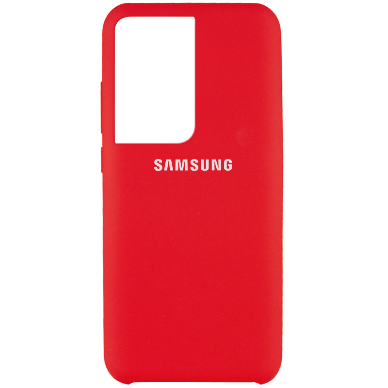 

Чехол Silicone Cover (AAA) для Samsung Galaxy S21 Ultra (Красный / Red) 1127222