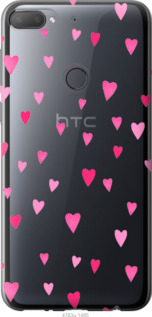 

Чехол Сердечки 2 для HTC Desire 12 Plus 1030458