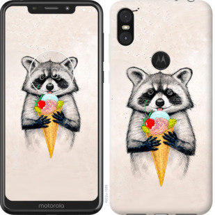 

Чохол Єнотик з морозивом на Motorola One 801433