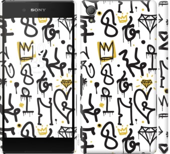 

Чехол Graffiti art для Sony Xperia Z3+ 745297