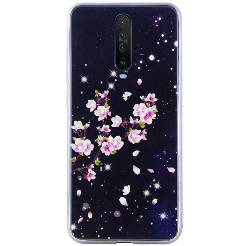 

TPU + Glass чохол Fantasy з глянцевими торцями на Xiaomi Redmi K30 / Poco X2 (Цвітіння) 871548