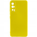 Чехол Silicone Cover Lakshmi Full Camera (A) для Xiaomi Poco F5 Pro (Желтый / Flash)