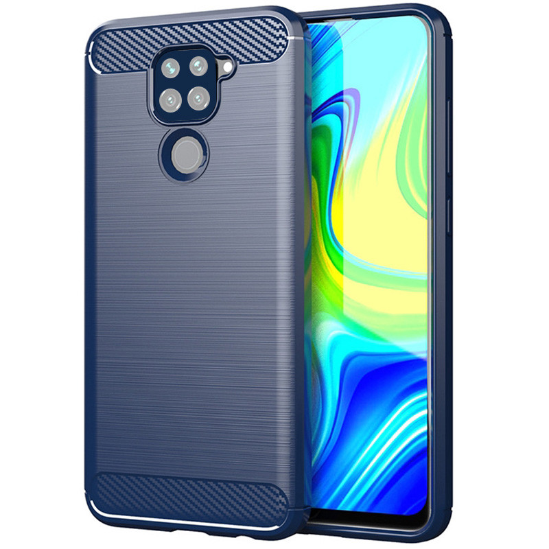 

TPU чехол Slim Series для Xiaomi Redmi Note 9 (Синий) 905674