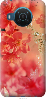 

Чехол Розовые цветы для Nokia X20 1273820