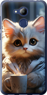 Чехол White cat для Huawei Honor 6C Pro