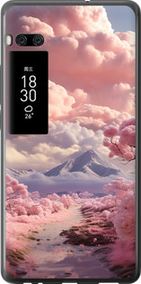

Чохол Рожеві хмари на Meizu Pro 7 1645026