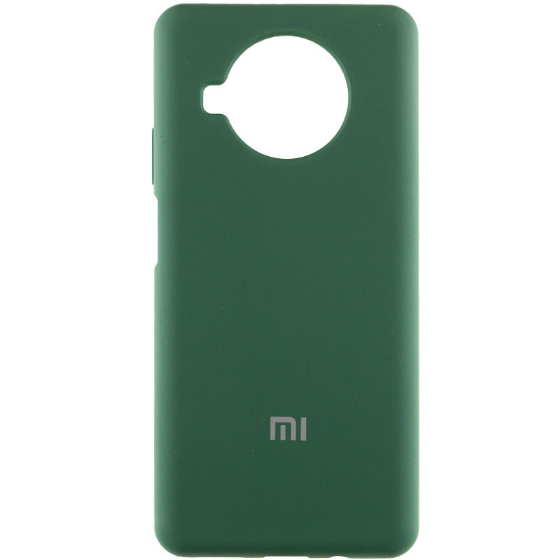 Чохол Silicone Cover Full Protective (AA) на Xiaomi Mi 10T Lite / Redmi Note 9 Pro 5G (Зелений / Pine Needle)