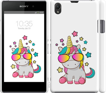 

Чохол Єдиноріг в окулярах на Sony Xperia Z1 C6902 911714