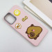Фото Чехол TPU Leather Toys для Samsung Galaxy A06 (Capybara / Pink) на vchehle.ua