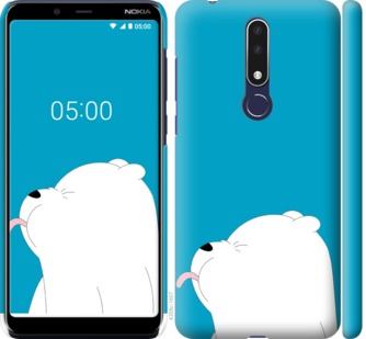 

Чехол Мишка 1 для Nokia 3.1 Plus 732397
