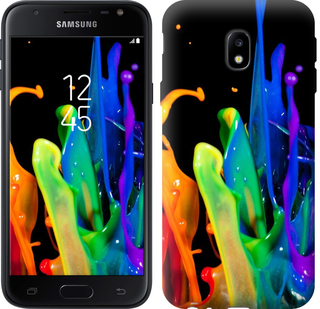 

Чохол бризки фарби на Samsung Galaxy J4 2018 654552