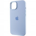 Фото Чехол Silicone Case Metal Buttons (AA) для Apple iPhone 14 (6.1") (Голубой / Blue Fog) в магазине vchehle.ua