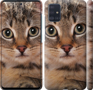 

Чохол Смугастий котик на Samsung Galaxy A51 2020 A515F 875925