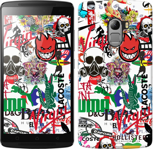 

Чохол Many different logos на Lenovo A7010 637949