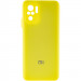 Чехол Silicone Cover Full Camera (AA) для Xiaomi Redmi Note 10 / Note 10s (Желтый / Bright Yellow)