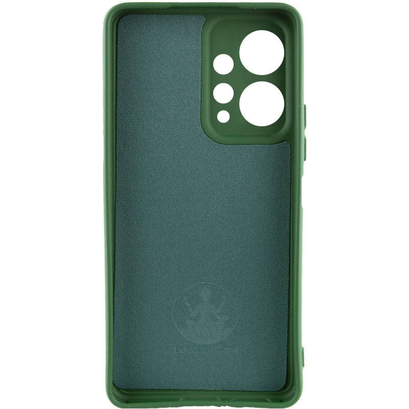 Фото Чехол Silicone Cover Lakshmi Full Camera (AAA) для Xiaomi Redmi Note 12 4G (Зеленый / Cyprus Green) на vchehle.ua