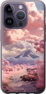 

Чехол Розовые облака для iPhone 14 Pro 1645260