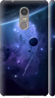 

Чохол Планети в синьому космосі на Lenovo K6 Note 1022724