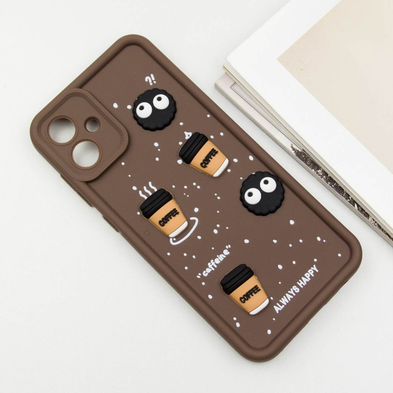 Фото Чехол TPU Toys Case для Samsung Galaxy A05 (Brown / Always Happy) в магазине vchehle.ua