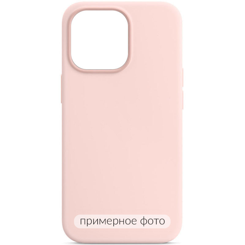 Чохол Silicone Case Full Protective (AA) NO LOGO на Apple iPhone 16 Pro Max (6.9") (Рожевий / Chalk Pink)