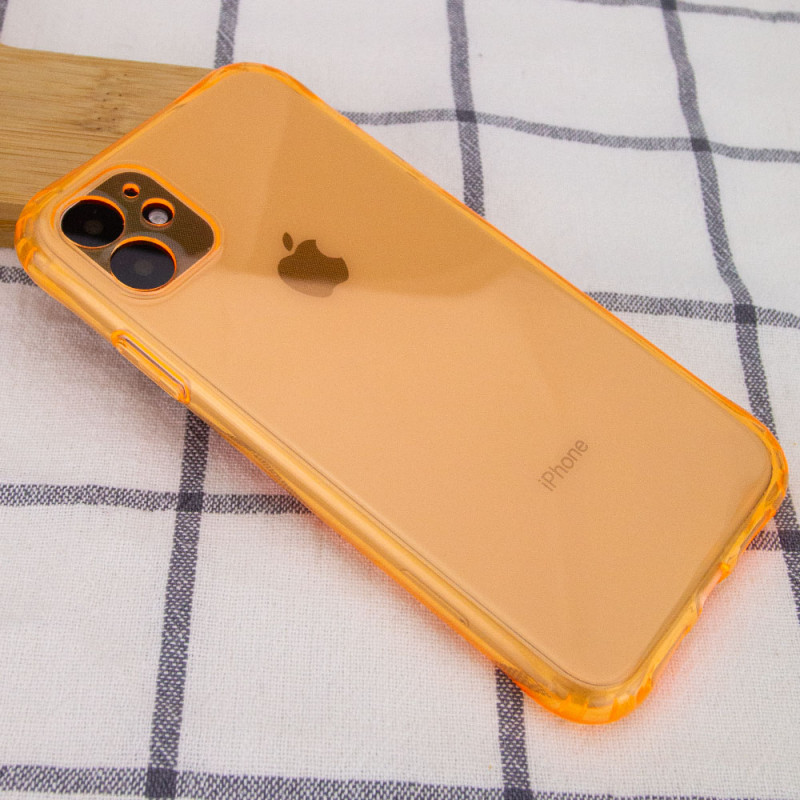 Фото TPU чохол Ease Glossy Full Camera на Apple iPhone 12 (6.1") (Помаранчевий) на vchehle.ua