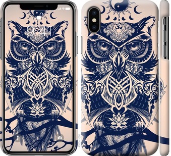 

Чохол Узорчата сова на iPhone X 627203