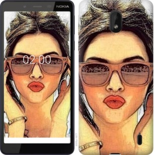 

Чохол Дiвчина_арт на Nokia 1 Plus 764192