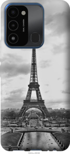 

Чехол Чёрно-белая Эйфелева башня для Tecno Spark 8C KG5k 1588662