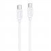 Дата кабель Hoco X115 Surpass Type-C to Type-C 240W (1m) (White)