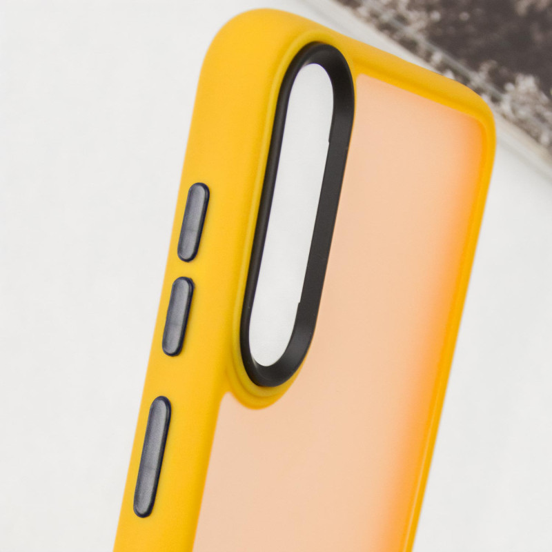 Чехол TPU+PC Lyon Frosted для Samsung Galaxy A50 (A505F) / A50s / A30s (Orange) в магазине vchehle.ua