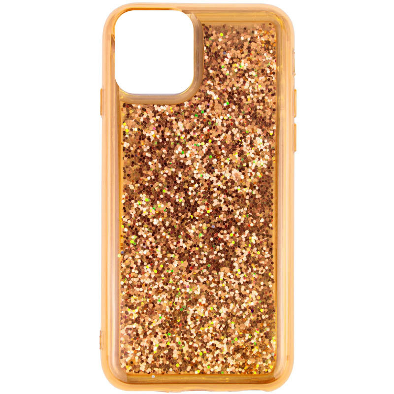 

TPU+PC чехол Sparkle (glitter) для Apple iPhone 11 (6.1") (Золотой) 817226