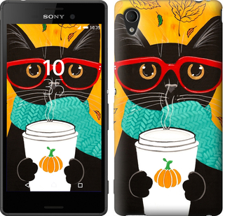 

Чохол Осінній кіт на Sony Xperia M4 Aqua E2312 639731