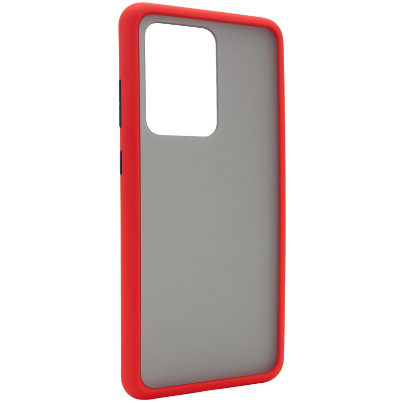 

TPU+PC чехол LikGus Maxshield для Samsung Galaxy S20 Ultra (Красный) 1068951
