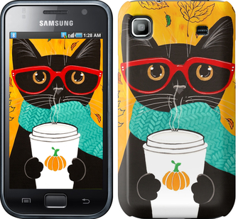 

Чехол Осенний кот для Samsung Galaxy S i9000 580828