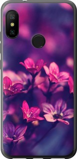Чехол Пурпурные цветы для Xiaomi Mi A2 Lite