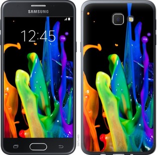 

Чохол бризки фарби на Samsung Galaxy J7 Prime 674619