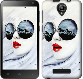

Чехол Девушка акварелью для Fly IQ4514 313799