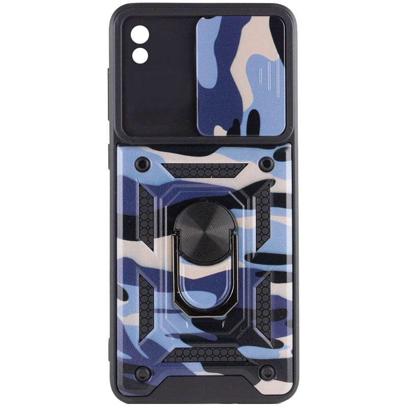 Фото Ударостійкий чохол Camshield Serge Ring Camo на Xiaomi Redmi 9A (Фіолетовий / Army Purple) на vchehle.ua