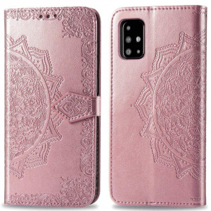 Кожаный чехол-книжка Art Case с визитницей для Samsung Galaxy A71