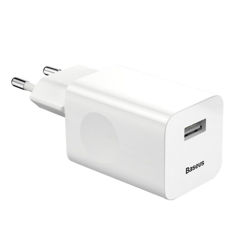 Уценка СЗУ Baseus Wall Charger QC3.0 (CCALL-BX) (Вскрытая упаковка / Белый)