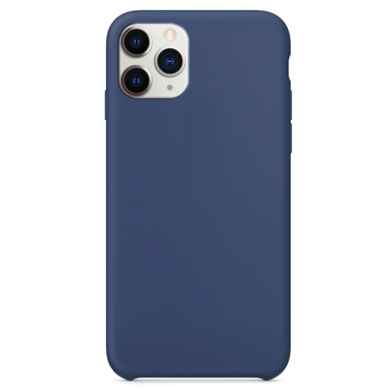 Чехол Silicone Case without Logo (AA) для Apple iPhone 11 Pro (5.8") (Синий / Blue Cobalt)