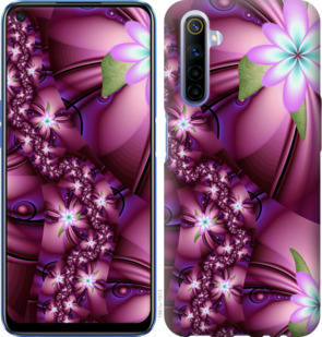 

Чохол Цветочная мозаика для Realme 6 918406