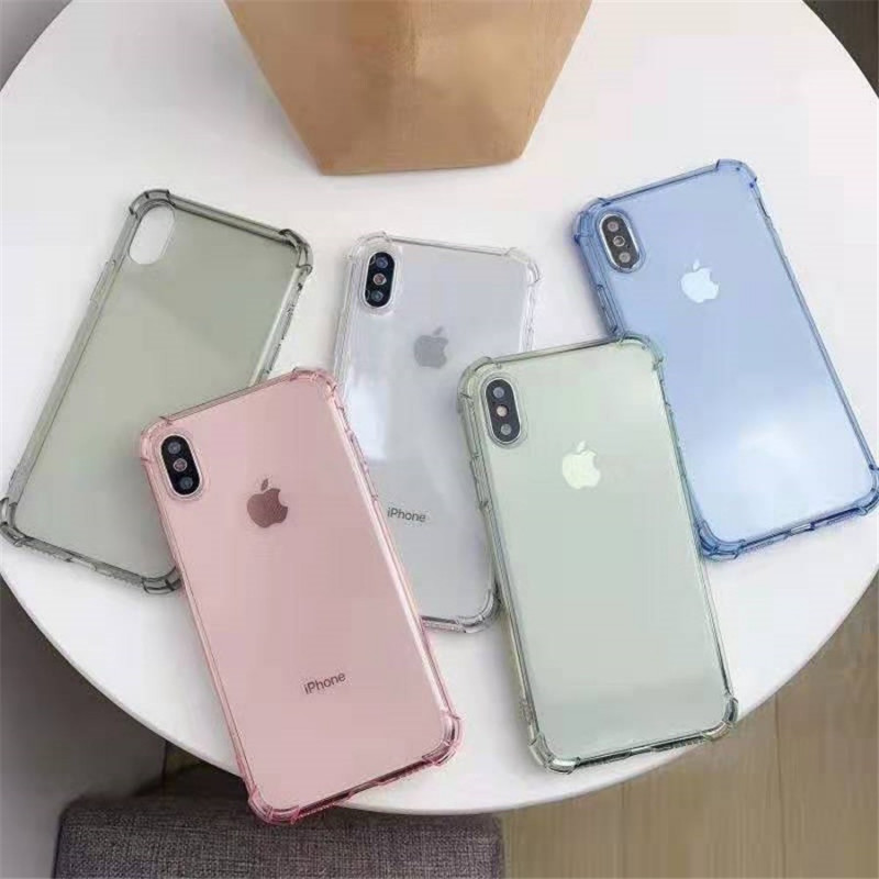 Фото TPU чехол Epic Ease с усиленными углами для Apple iPhone X (5.8") (Бесцветный (прозрачный)) в магазине vchehle.ua