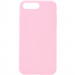 Чехол Silicone Case Full Protective (AA) NO LOGO для Apple iPhone 7 plus / 8 plus (5.5") (Розовый / Light pink)